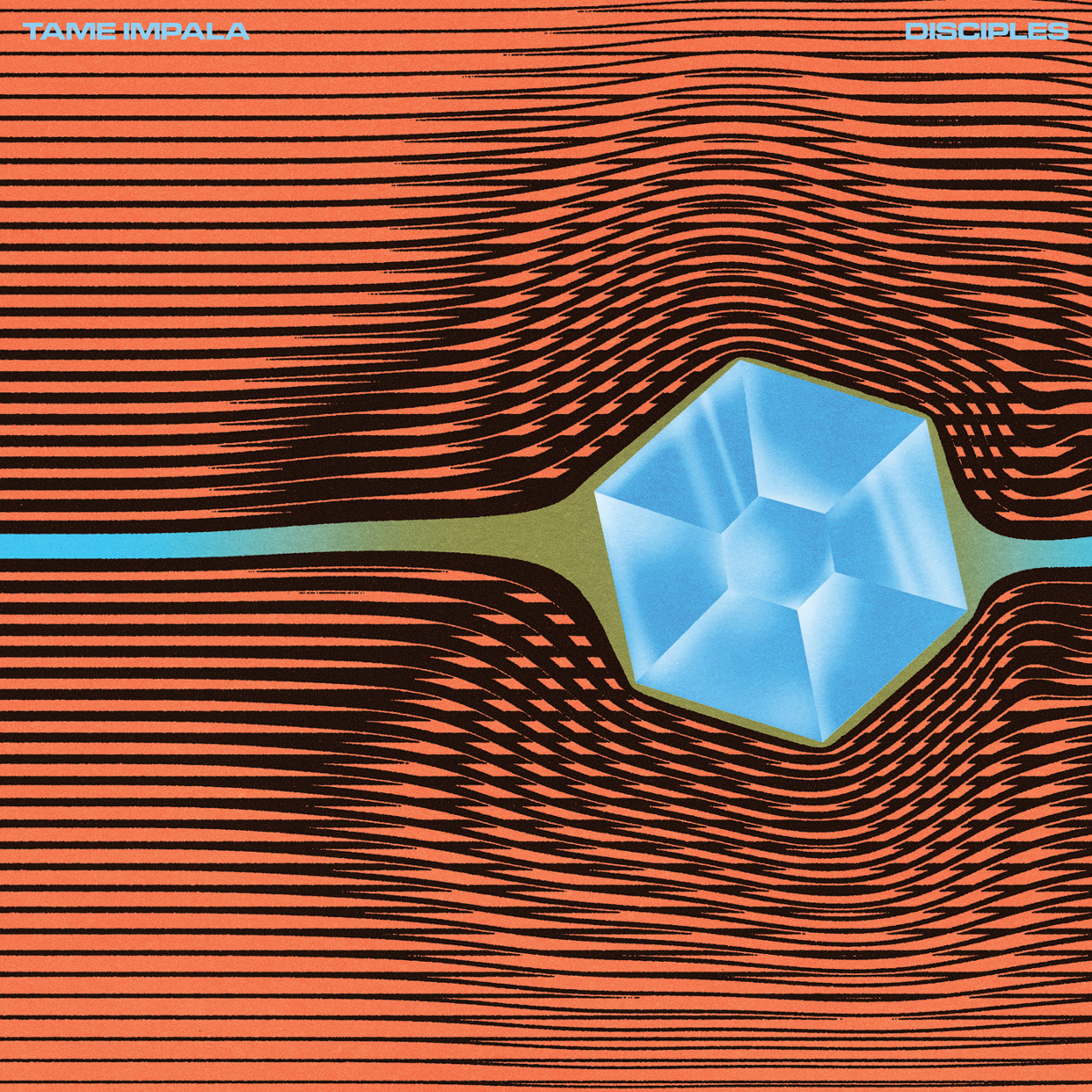 tame impala "disciples" single cover.